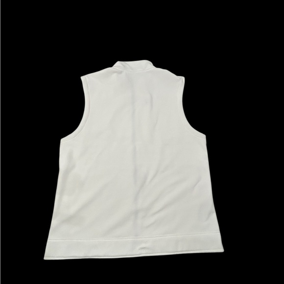 NOBULL Men’s White Zip-Up Fleece Performance Vest XL - Picture 3 of 5